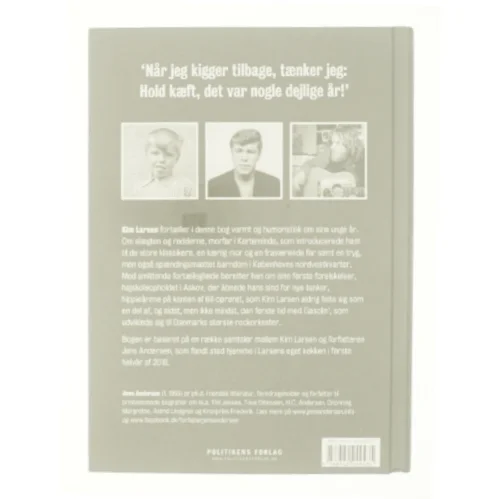 Kim Larsen : mine unge år af Jens Andersen (f. 1955) (Bog)