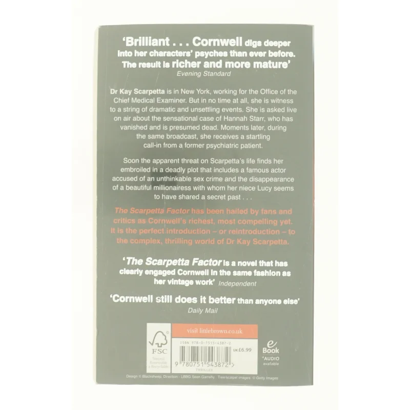 Scarpetta Factor af Patricia Cornwell (Bog)