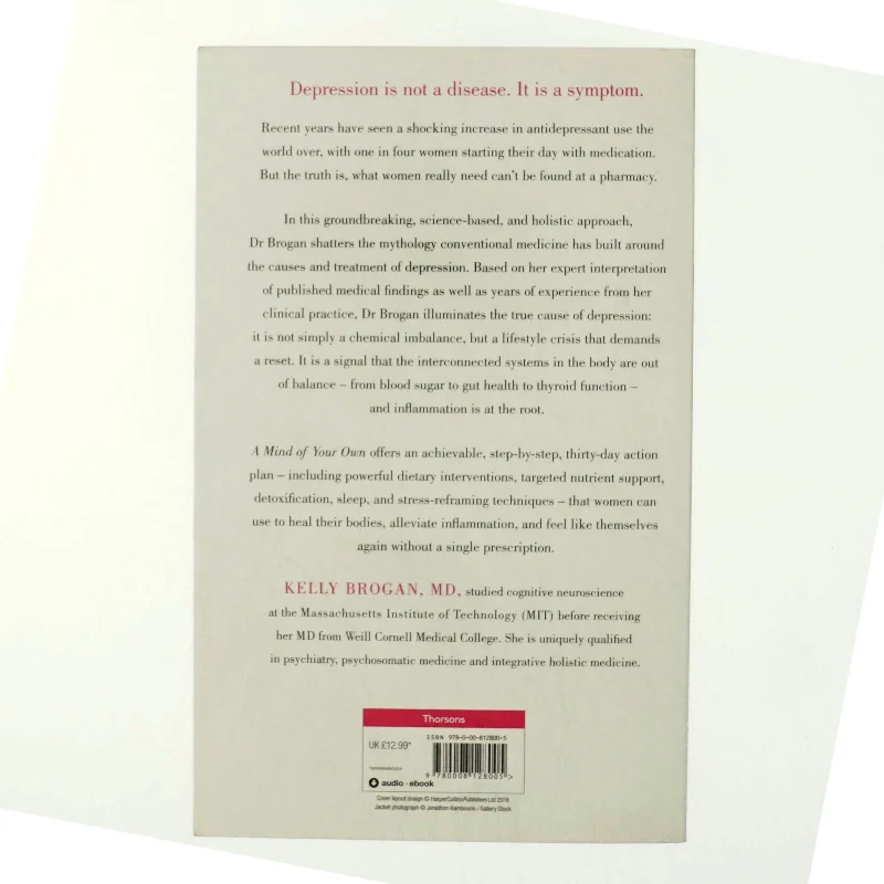 A Mind of Your Own af Kelly Brogan, Kristin Loberg (Bog)