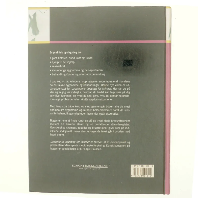 Lademanns lægebog for kvinder af Lesley Hickin (Bog)