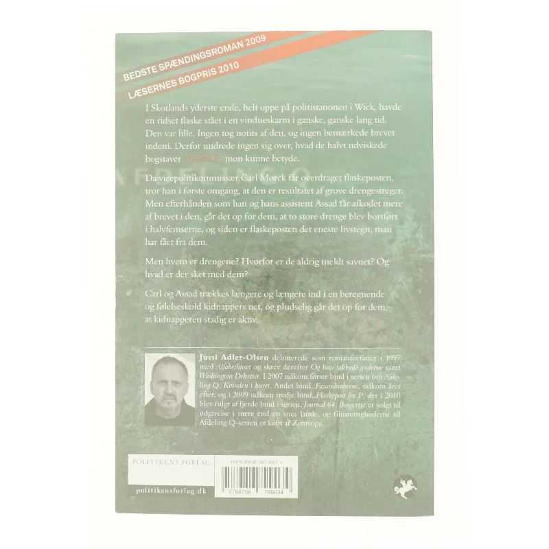 Flaskepost fra P af Jussi Adler-Olsen (Bog)