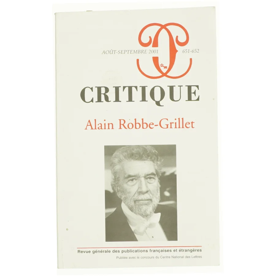 Critique  Numéro 651-652 : Alain Robbe-Grillet af Collectif (Bog)