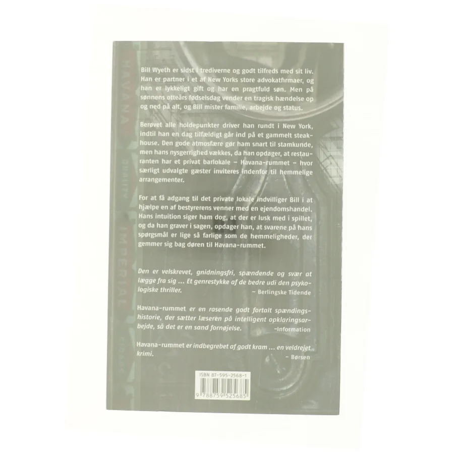 Havana-rummet af Colin Harrison (f. 1960-11-27) (Bog)