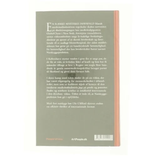 Sort Natskygge af Ole Clifford (bog)