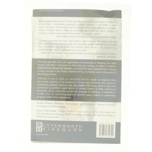 Implementing Mentoring Schemes af Nadine Klasen (Bog)