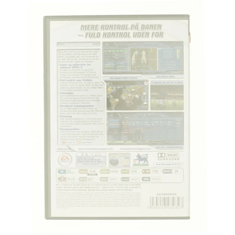 EA sports, Total Club manager 2003