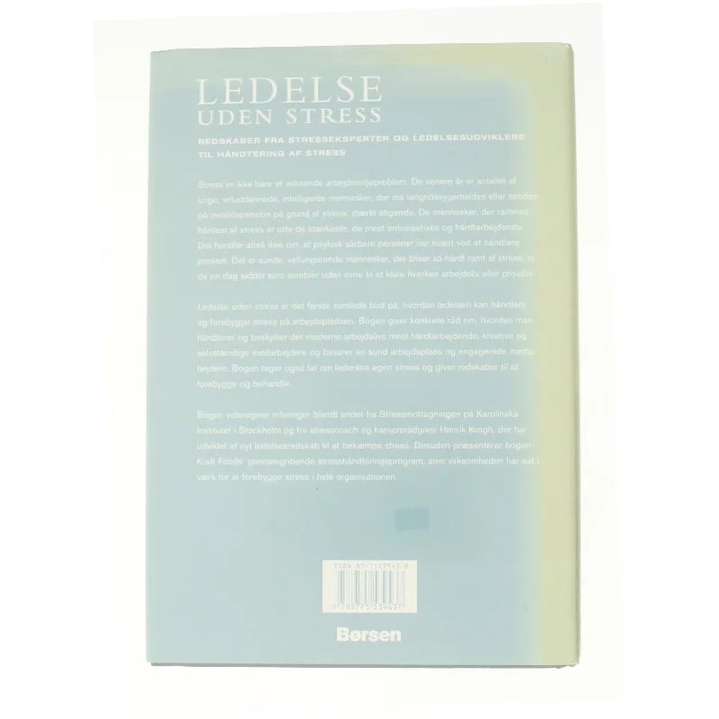 Ledelse under stress af Lis Lyngbjerg fra Bog