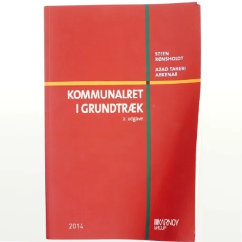 Kommunalret i grundtræk af Steen Rønsholdt (Bog)