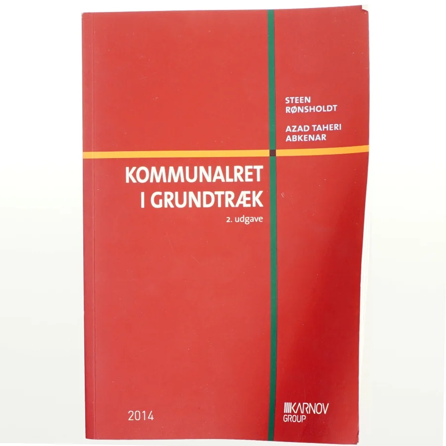 Kommunalret i grundtræk af Steen Rønsholdt (Bog)