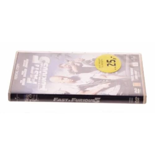Fast & furious 5 fra DVD