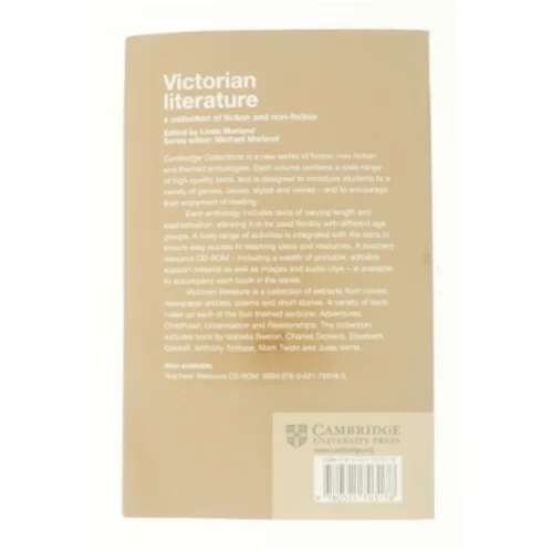 Victorian Literature: a Collection of Fiction and Non-Fiction af Linda Marland (Bog)