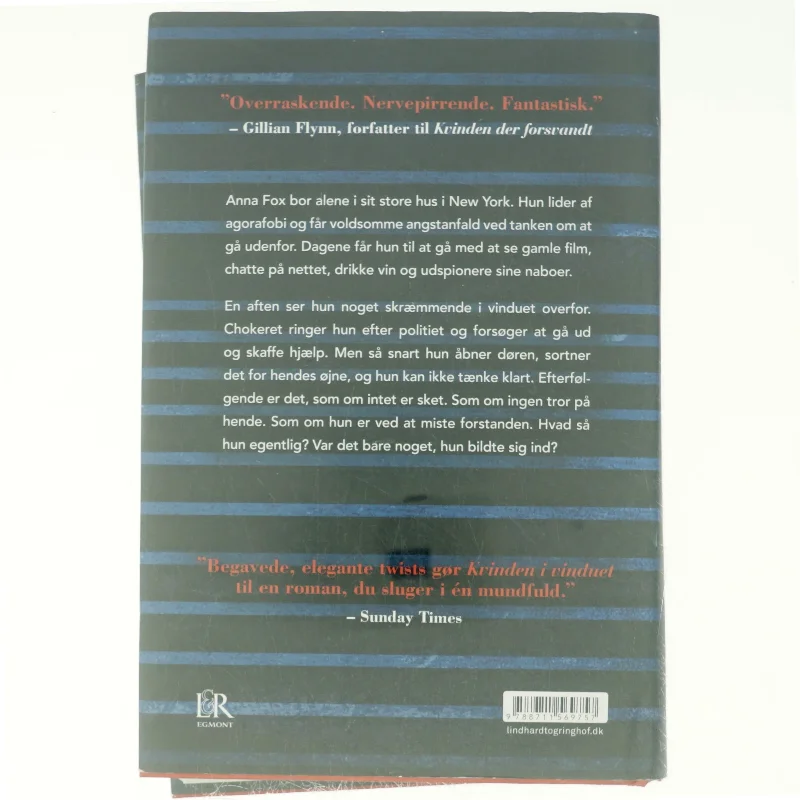 Kvinden i vinduet af A. J. Finn (Bog)