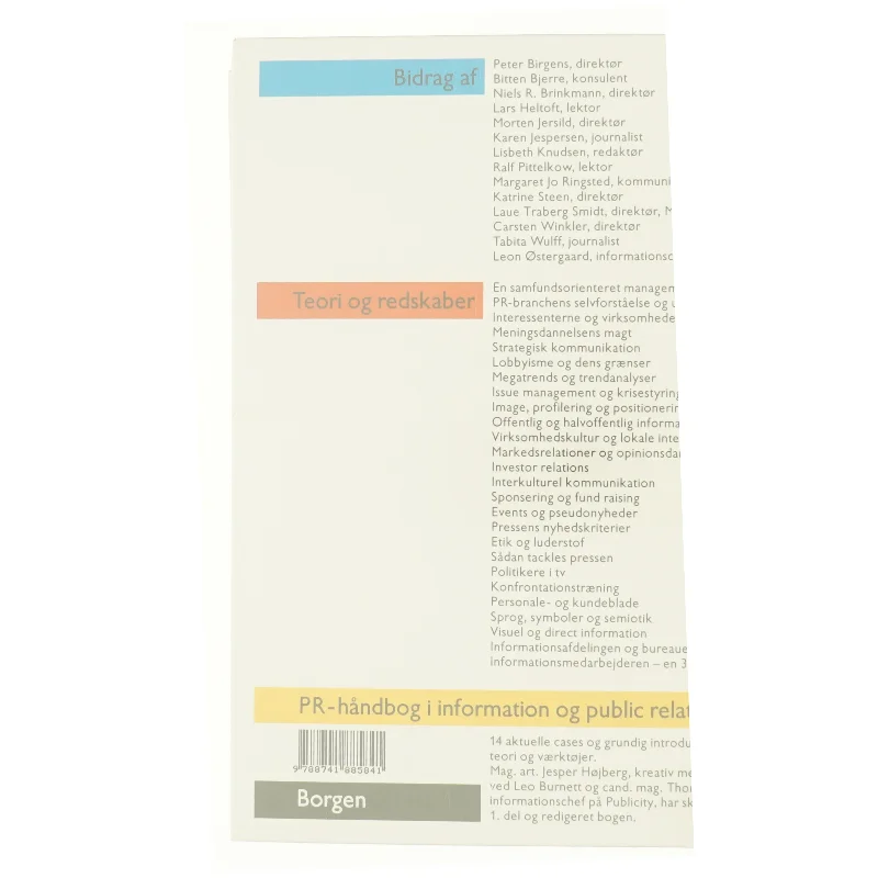 PR håndbog i information og public relations (Bog)