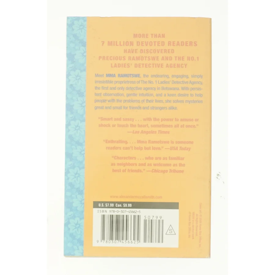 The No.1 Ladies' Detective Agency af Alexander McCall Smith (Bog)