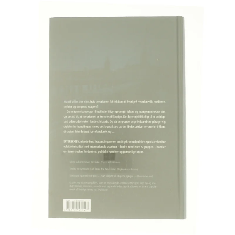 Efterskælv af Arne Dahl (f. 1963) (Bog)
