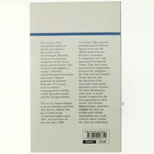 Accademia Gallery. The Official Guide af Franca Falletti (Bog)