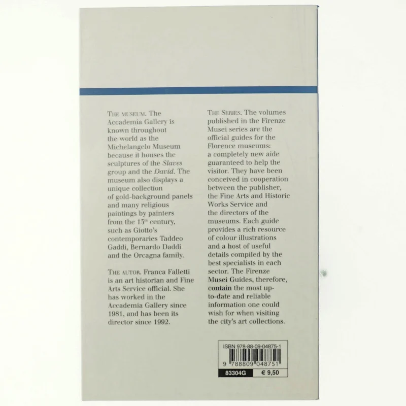 Accademia Gallery. The Official Guide af Franca Falletti (Bog)