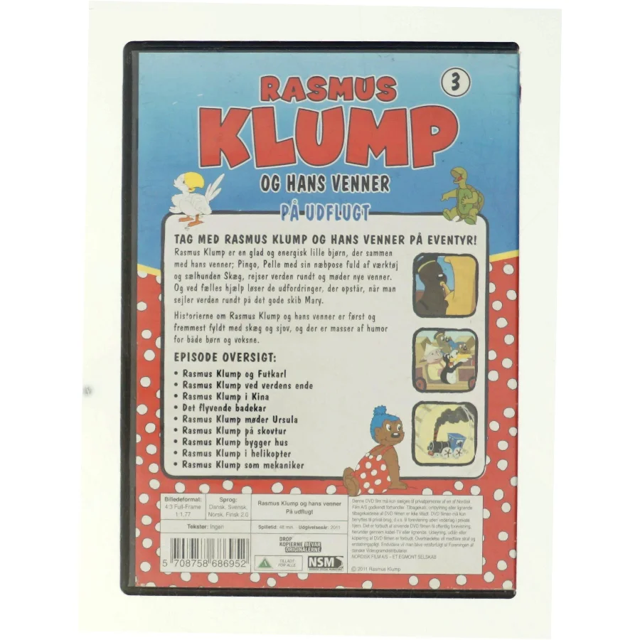 Rasmus Klump på udflugt