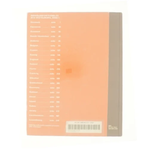 Frimærkekatalog 1987-88