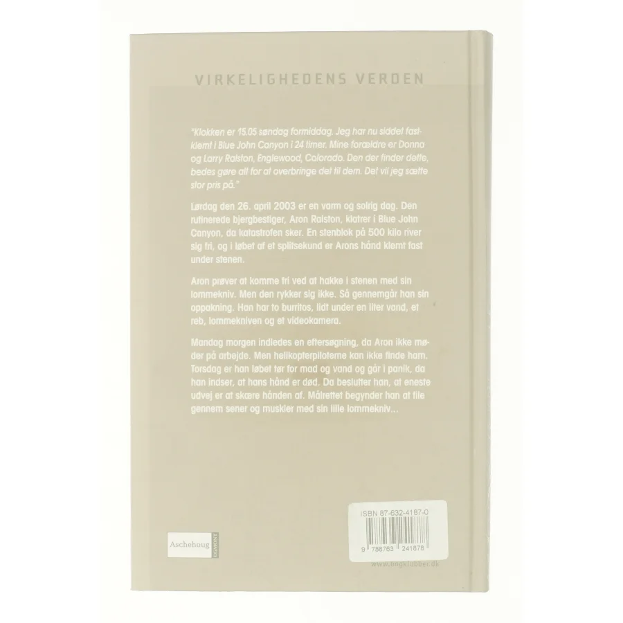 Et umuligt valg af Aron Ralston (Bog)