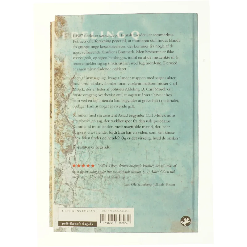 Fasandræberne af Jussi Adler-Olsen (Bog)