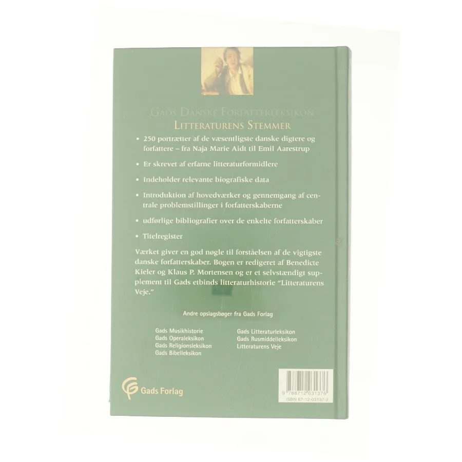 Gads danske forfatter leksikon - Litteraturens stemmer (Bog)