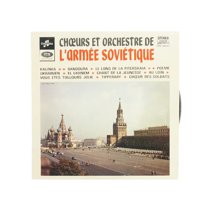 Chæurs et Orchestre de L'armée Soviétique Vinylplade