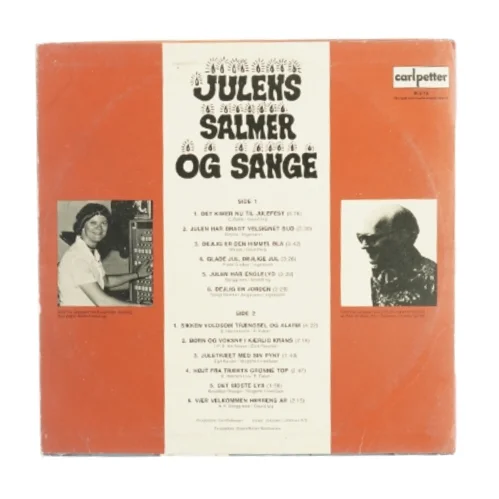 Julens salmer og sange vinylplade