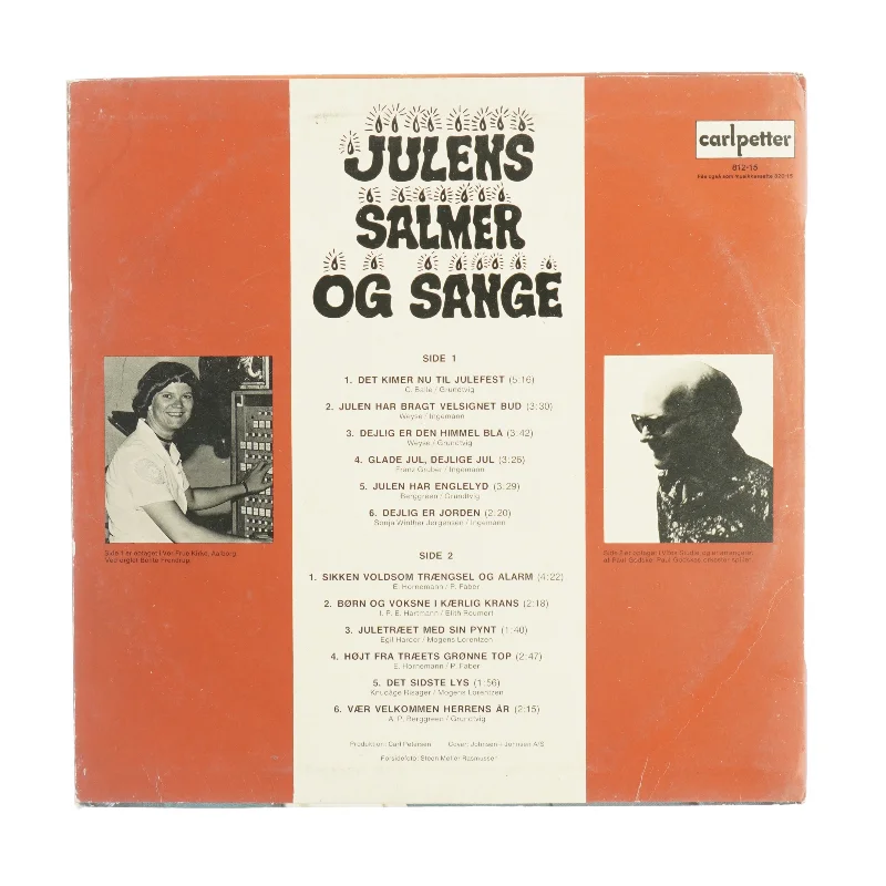 Julens salmer og sange vinylplade