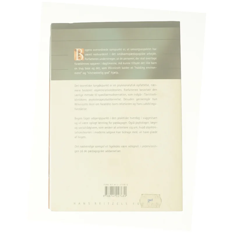 Det nødvendige samspil fra Bog