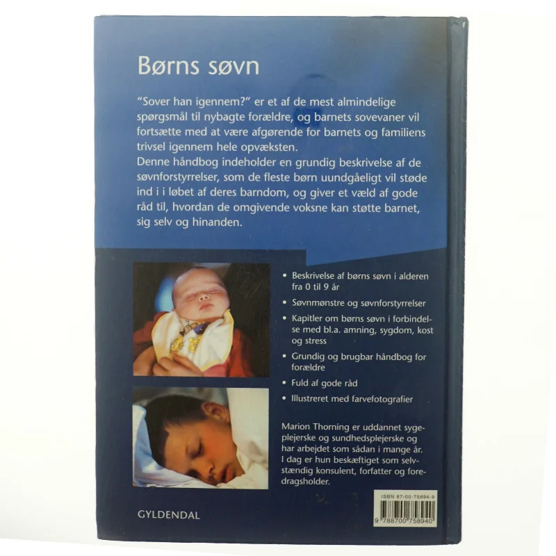 Børns søvn af Marion Thorning (Bog)
