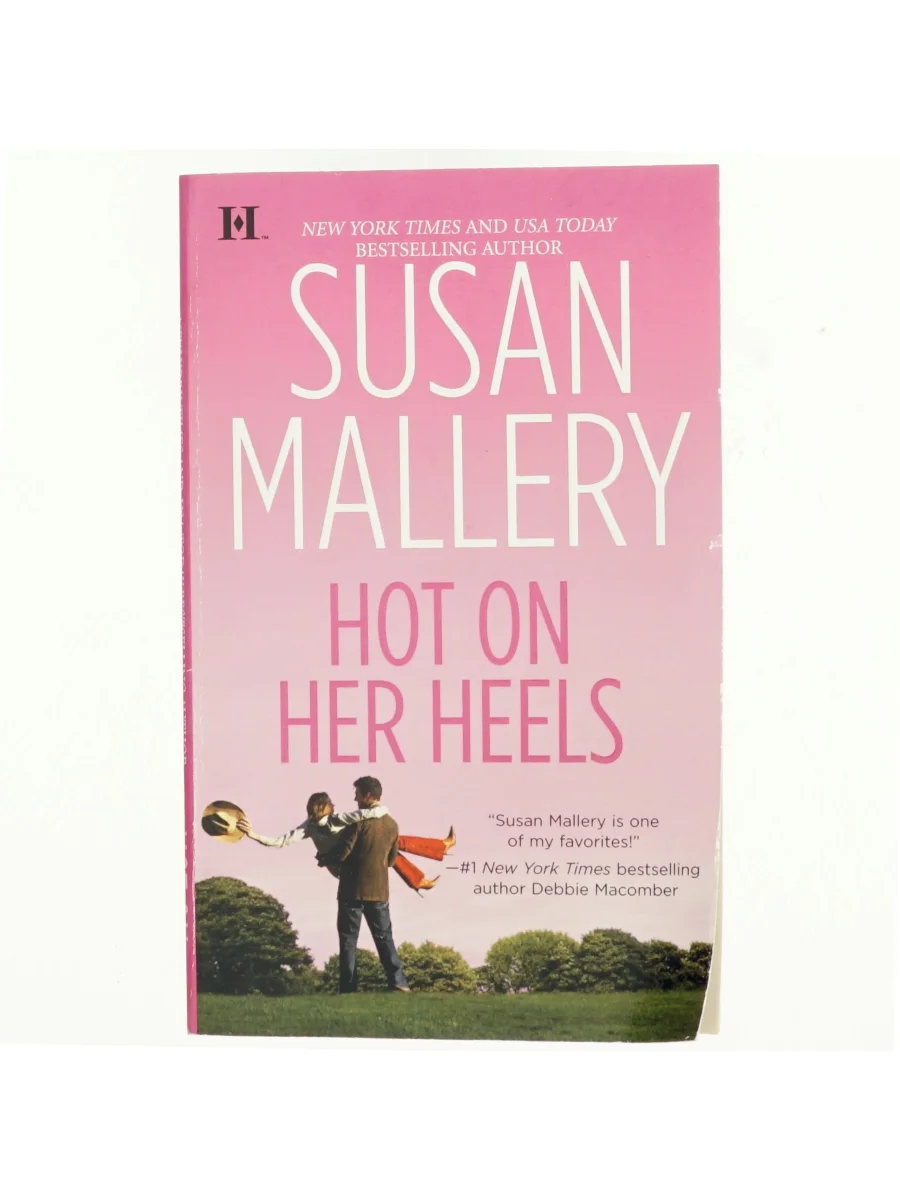 Forsiden af Hot on Her Heels af Susan Mallery