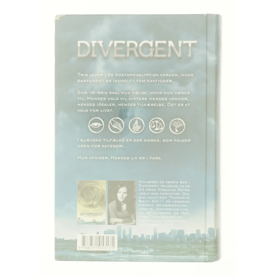 Divergent. Bind 1 af Veronica Roth (Bog)