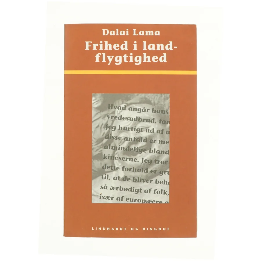 Frihed i landflygtighed af Dalai Lama (Bog)