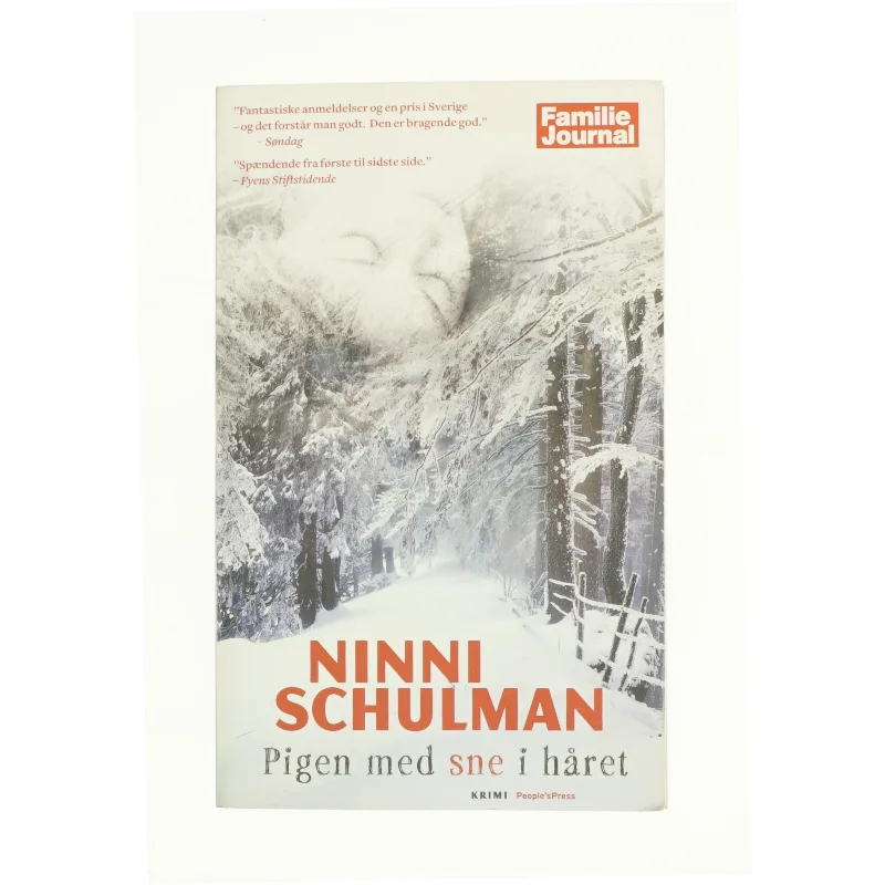 Pigen med sne i håret af Ninni Schulman (Bog)