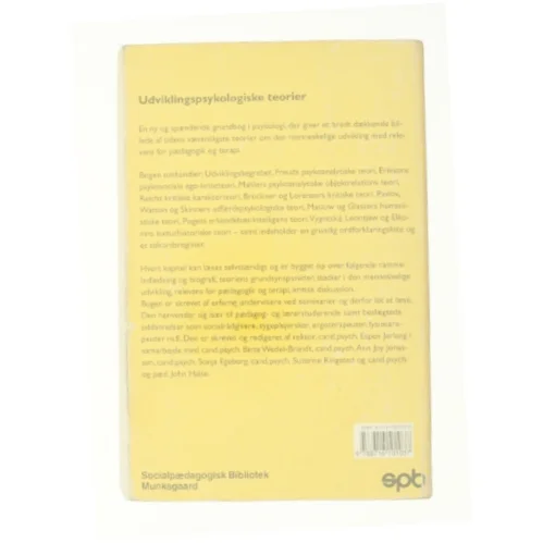 Udviklings psykologiske teorier