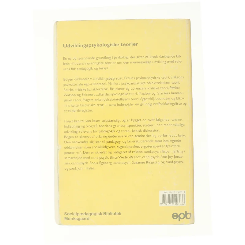 Udviklings psykologiske teorier