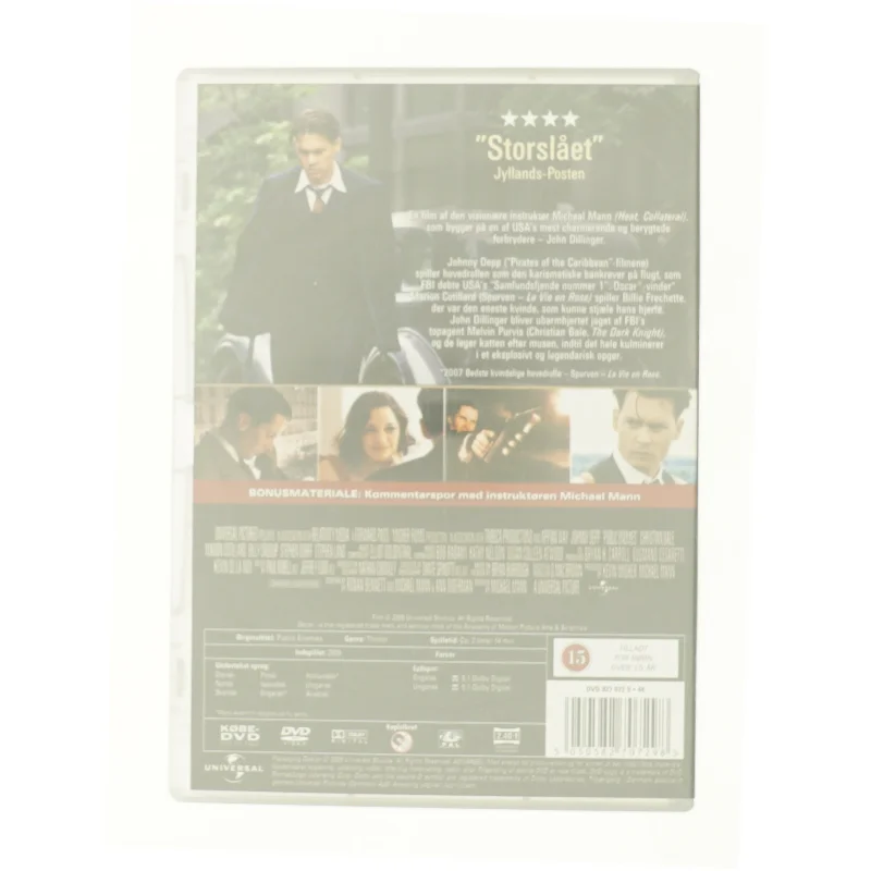 Public Enemies fra DVD