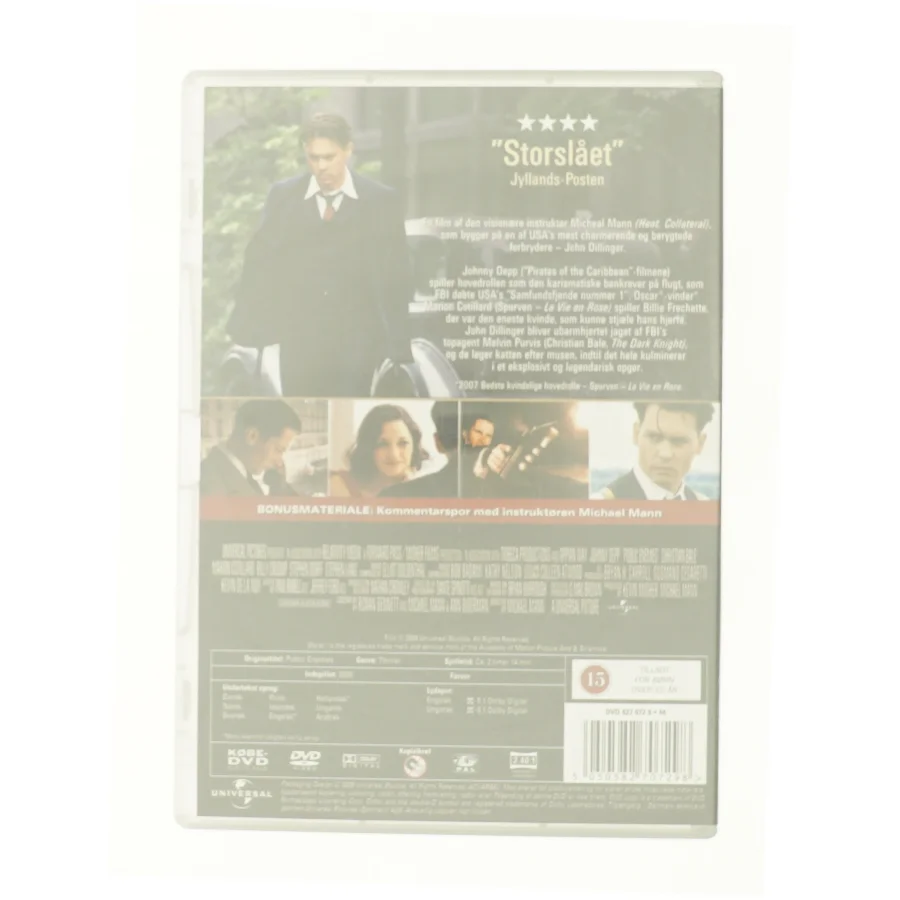 Public Enemies fra DVD