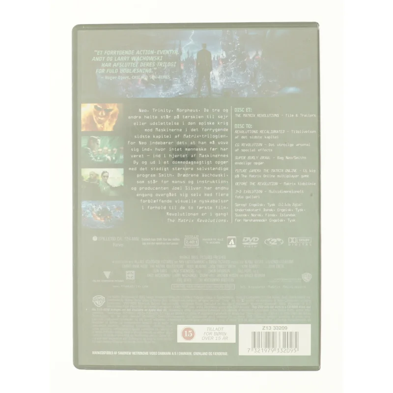 Matrix Revolutions fra DVD