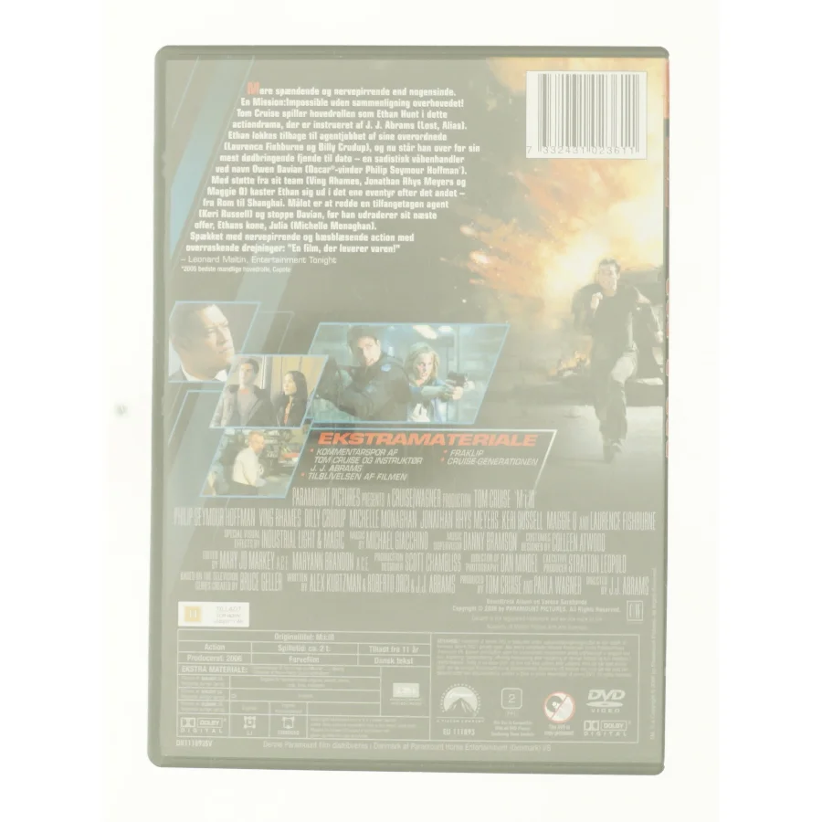 Mission Impossible 3 fra DVD