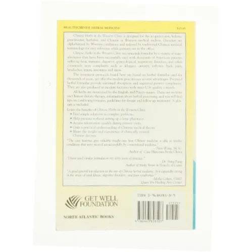 Chinese Herbs in the Western Clinic af Andrew Gaeddert (Bog)