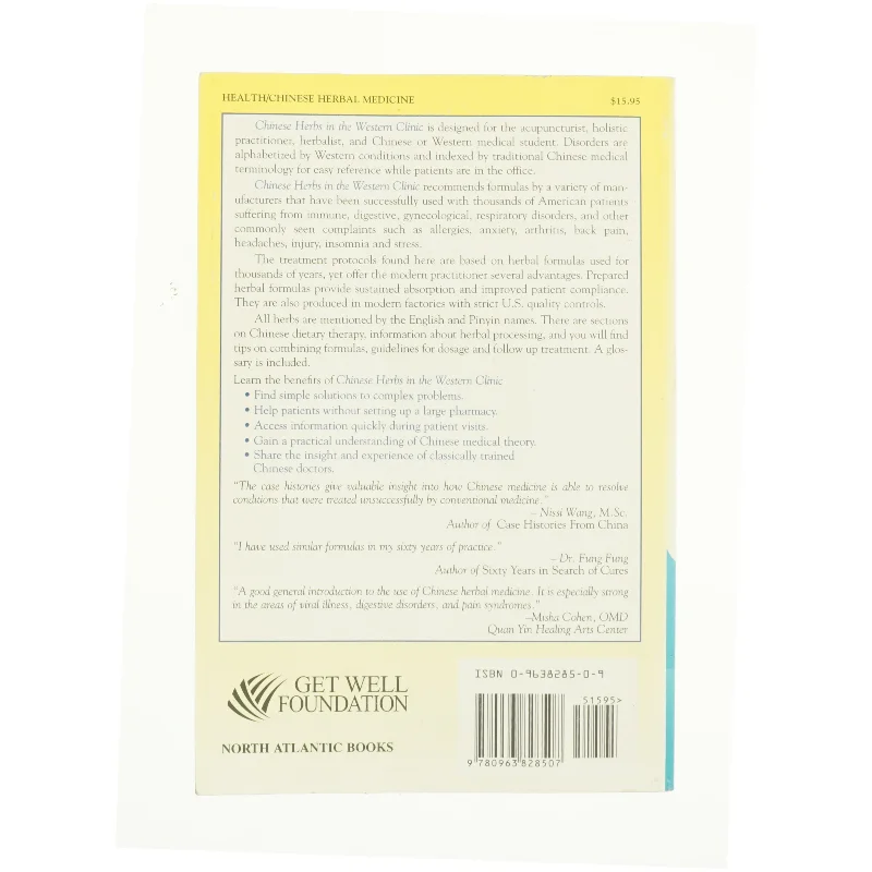 Chinese Herbs in the Western Clinic af Andrew Gaeddert (Bog)