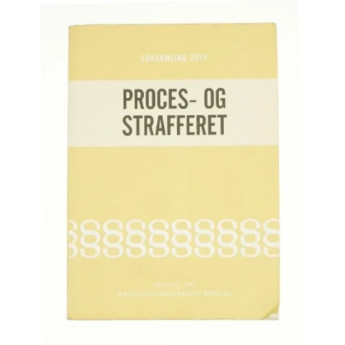 Proces- og straffert 