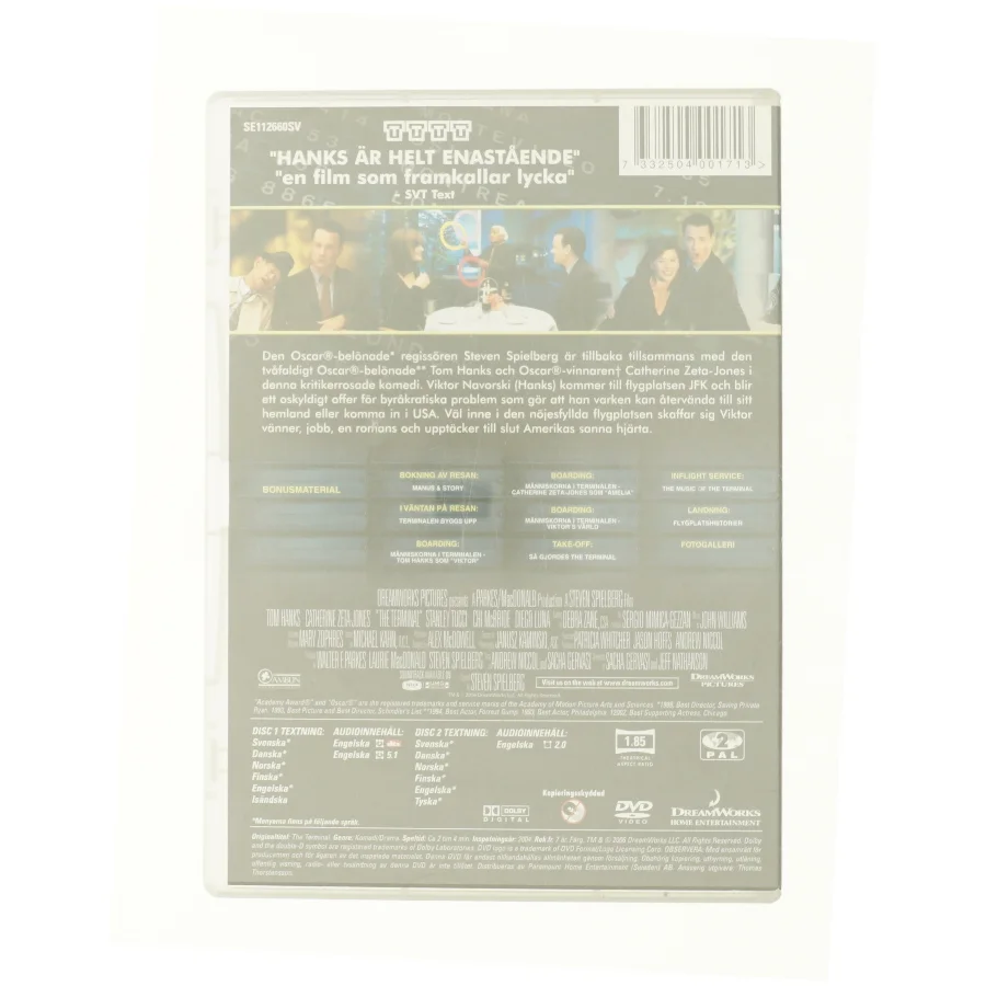 The Terminal fra DVD