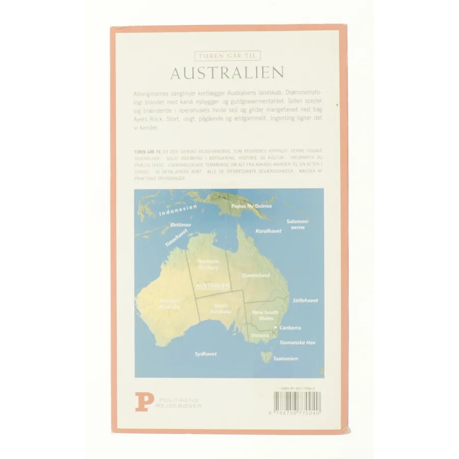 Turen går yil Australien 