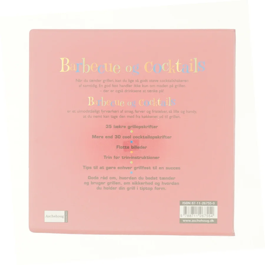 Weber's barbecue og cocktails af Scott Givot (Bog)