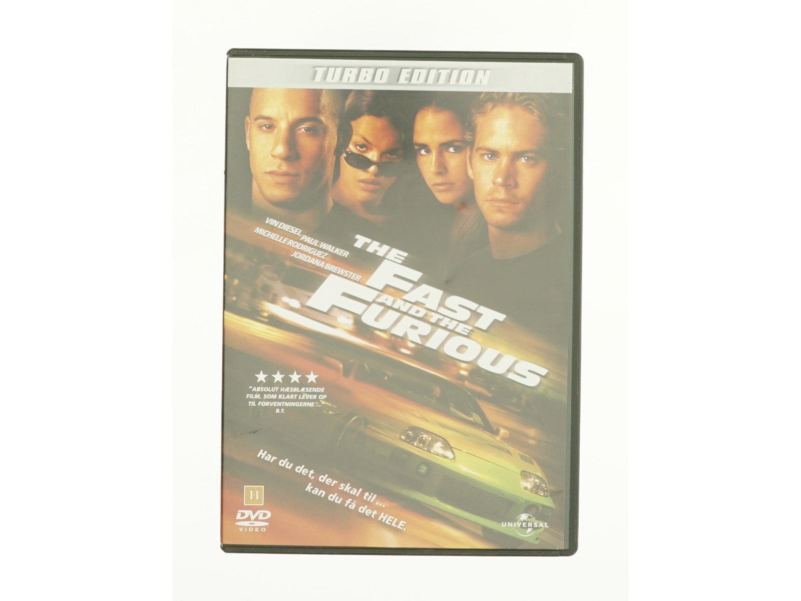 Fast and the Furious fra DVD