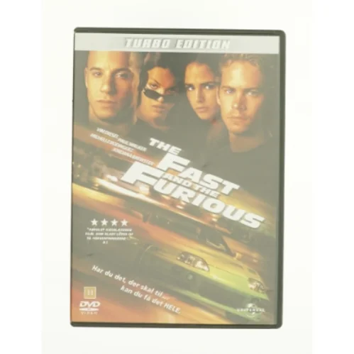 Fast and the Furious fra DVD