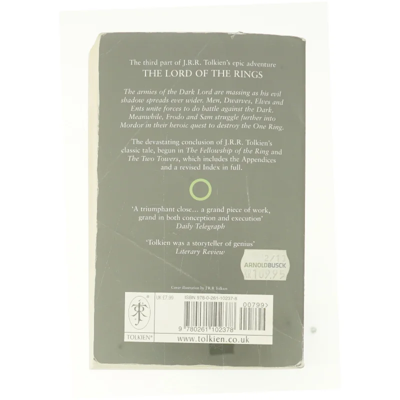 The Return of the King af J. R. R. Tolkien (Bog)